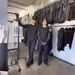 Men's Clothing Black Flared Jeans – Vintage Washed Distressed Denim With Draped Upper & Cleanfit Silhouette_mkmklike.com