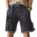 Men's Clothing Men's Slim Fit Straight Leg Denim Shorts Style Casual Pants Trendy Instagram-Friendly Stylish Five Point For Young Men_mkmklike.com