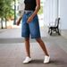 European And American New Foreign Trade Cross-border Supply Loose High-waisted Casual Fashion Straight Denim_mkmklike.com