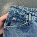 Cleanfit Washed Blue Flared Jeans – Vintage High Street Denim With Marble Tones (S-XL)_mkmklike.com