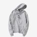 Women's Clothing autumn and winter new style hooded sweatshirt for women plus velvet student loose casual couple long sleeved tops for women_mkmklike.com
