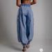 Women's High Waist Zipper Leg Jeans Loose Casual Retro Pants Summer Clothing Style_mkmklike.com