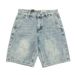 Men's Vintage Washed Denim Shorts Retro Style, Inspired Loose Fit, Breathable Summer Casual Shorts_mkmklike.com