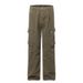 2025 Summer New Style And Unisex American Loose Trendy Brand Printed Workwear Casual Pants_mkmklike.com