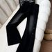 New American Retro Style Men's Jeans Deconstructed Patchwork Design Black Grey Slightly Flared Straight Leg_mkmklike.com