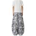 American High Street Gray And White Camouflage Washed Wide-leg Scimitar Jeans Men's And Women's Trendy Brand Loose Casual Versatile Straight-leg Pants_mkmklike.com