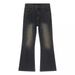 90s Vintage Washed Denim Jeans - Relaxed Fit Wide Leg Clean Aesthetic Distressed Pants For Men & Women (Retro Blue, S-Xxxl)_mkmklike.com