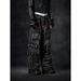 Vintage Washed Multi-Pocket Cargo Jeans Loose Fit Straight Leg Pants for Men Streetwear Denim_mkmklike.com