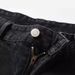 Streetwear Vintage Jeans – Distressed Raw Hem & Lace-Up Detail, High-Waisted Relaxed Fit, Unisex Baggy Denim (S-XL, Cotton Blend)_mkmklike.com