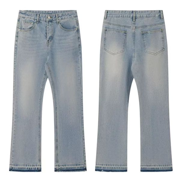 Men's Straight-Leg Boyfriend Jeans – Classic Denim Pants For Casual Wear (28-36)Men's Clothing_mkmklike.com