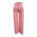 Streetwear Distressed Denim Jeans - High Waist Loose Fit Straight Leg Pants With Patchwork & Ripped Details For Men & Women_mkmklike.com
