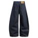 Men's Clothing American Sickle Banana Jeans Silhouette Retro Flared Straight Wide Leg Scimitar Trousers Men's_mkmklike.com