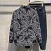 Cashew Flower Denim Jacket Men's Retro Loose Couple Jacket Trendy Brand_mkmklike.com