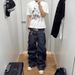 Men's Clothing Men's High-End Washed Jeans Loose Fit Stretch Trousers Heavy Embroidered All Season Style Trendy_mkmklike.com
