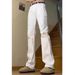 Men's White Cleanfit Bootcut Jeans - Stretch Slim Straight Leg Trousers For Autumn, Streetwear Style, S-XXXL_mkmklike.com