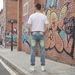 Men's Distressed Straight Leg Jeans Vintage Street Style Summer_mkmklike.com