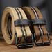 HOT Lengthened canvas for men and women's casual work wear, retro belt, student military training jeans belt_mkmklike.com