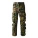 Men's Clothing Pants Camouflage Multi Pocket Straight Jeans Overalls Elastic Pants_mkmklike.com