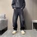 Streetwear Patchwork Cargo Jeans – Vintage Washed Utility Pants With Adjustable Drawstring & Asymmetrical Paneling (Unisex Oversized Fit)_mkmklike.com