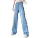 Women's Clothing Spring And Summer Design Slim And Versatile Thin High Waisted Floor Length Trousers_mkmklike.com