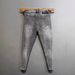 Men's Clothing Men's Slim Fit Skinny Stretch Pants Trendy Smoky Gray Embroidered Jeans For Spring Autumn New Style Casual Fashion_mkmklike.com