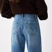 Women's High-Waisted Straight-Leg Jeans – Classic Blue Denim Pants, Wide-Leg & Cropped (Teal Blue, Sizes 25-30)_mkmklike.com