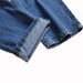 Men's Clothing Slim Fit Ripped Jeans Midweight Polyester Skinny Trousers Trendy Cropped Length Simple Design_mkmklike.com