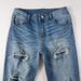 Pure Cross-Border Pants Slim Fit Street Style Trendy Brand Ripped Patched Beggar Men's Jeans Male Dropshipping_mkmklike.com
