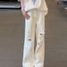BOY White Graffiti Ripped Jeans For Men Loose Cleanfit American Style High Street Straight Leg Scimitar Flared Pants_mkmklike.com