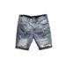 Men’s Distressed Denim Shorts – Trendy Ripped & Printed Streetwear (Blue, Sizes 28-36)_mkmklike.com