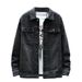 Spring Autumn Casual Washed For Men, Stylish And Versatile Denim Shirt, Workwear, Double Pocket Jacket_mkmklike.com
