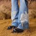 Men's Clothing Retro Washed Sexy Lace Casual Jeans For Women, New Autumn/winter Style, Loose Fit, Straight Leg, Wide Leg Trousers_mkmklike.com
