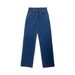 Women's Clothing Versatile Jeans Retro High Waist Straight Pants Casual Jeans For Women_mkmklike.com