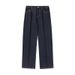 Men's Clothing Split Silhouette Retro Jeans Men's Spring New Style Bright Line Design Original Denim Trousers American Straight Pants Loose Pants_mkmklike.com