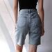 Women's Clothing Ripped Denim Shorts High Waist Black Loose Mid Length Pants Straight Five Point Pants_mkmklike.com