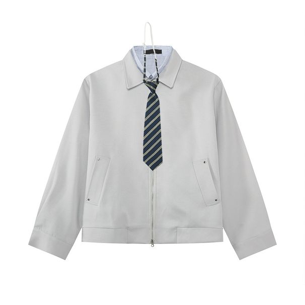 MTLCLOTHES Men's Clothing|New Korean College Style Two-Piece Shirt Design Simple Fashion Short Jacket_mkmklike.com