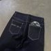 Retro Washed Distressed Jeans Men Embroidered Straight Trousers For Autumn Winter Streetwear_mkmklike.com