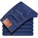 Spring And Summer Jeans Men's Loose Straight-leg Pants Mid-waist Large-size Men's Long Pants_mkmklike.com