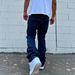 Men's Slim Fit Casual Stretch Jeans Trendy Brand Versatile Pants High Street_mkmklike.com