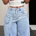 Women's Trendy Designer Jeans - Versatile Casual Denim Pants With Modern Fit For Everyday Outings_mkmklike.com