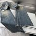 Men's Washed Distressed Bamboo Striped Slimming Flared Jeans mid Waist Straight Pants American High Street Cleanfit Trousers_mkmklike.com
