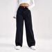 Women's Clothing High-Waisted Wide Leg Jeans For Women – Light Wash Stretch-Free Denim (S-5XL)_mkmklike.com