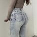 Women's Clothing Sexy Flared Jeans For Women, Autumn New Style, High Waisted, Slim Fit, Slightly Stretchy Flared Pants_mkmklike.com