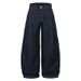 Men's Clothing Scimitar Pants Men's High Waist Loose Wide Leg Pants Spring And Autumn New Blue Pleated Ins Straight Jeans_mkmklike.com