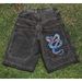 2025 Baggy Shorts Gothic American Pocket Print Denim Gym Shorts 2000s Vintage Streetwear Hip Hop Men Women Basketball Shorts_mkmklike.com
