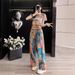 Loose Retro Oil Painting Style Graffiti Wide-leg Jeans For Men, 2025 Summer New Tie-dye High-waisted Slimming Straight_mkmklike.com