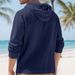 European And American Cross-Border Solid Color Fashion Shirt Men's Casual Sports Cotton Linen Long Sleeve_mkmklike.com