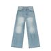 EF JEANS | 2025 Spring New Hong Kong Style Fashion Old Retro Casual Versatile Drape Floor Mopping Jeans_mkmklike.com