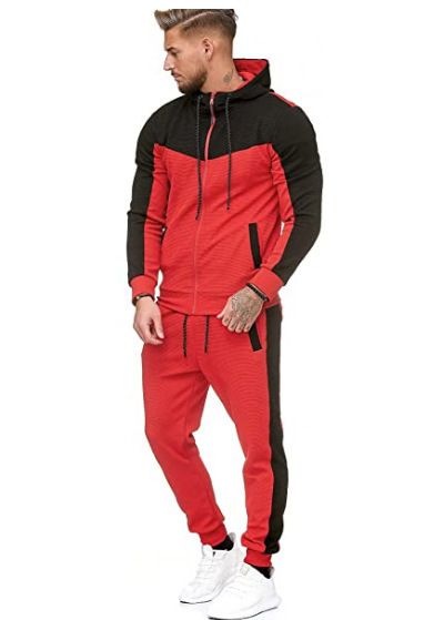 Men's Clothing Autumn and Winter Sweatshirt Suit Men's Casual Hooded Sweatshirt Suit Men's Sports Cardigan Sweatshirt Suit Manufacturer_mkmklike.com