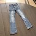 Men's Slim Fit Cleanfit Jeans With 3.0 Crinkle Blue Wash & Subtle Whiskering - Straight Leg Vintage Denim Pants For Casual Wear_mkmklike.com